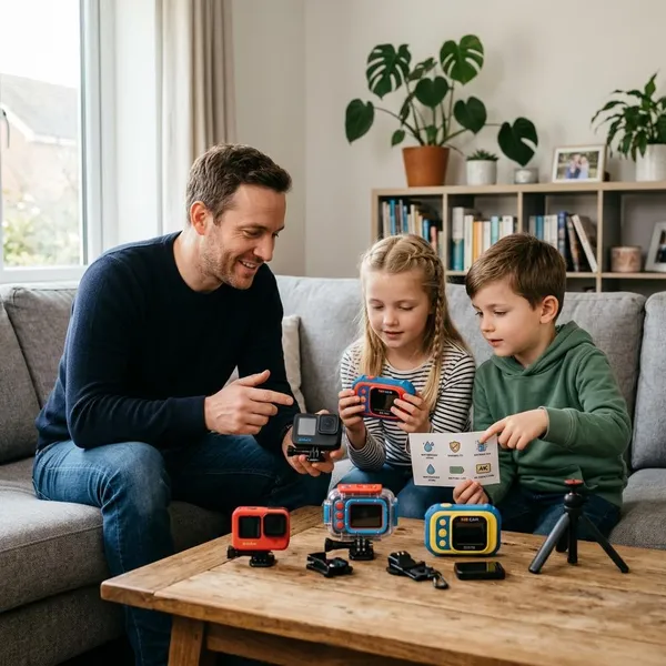 Kindercamera of action cam voor kinderen