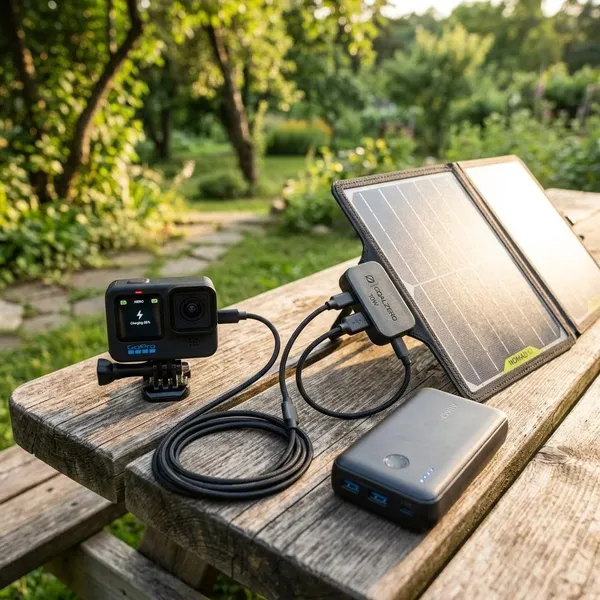 Waar let je op bij een action camera zonnepaneel