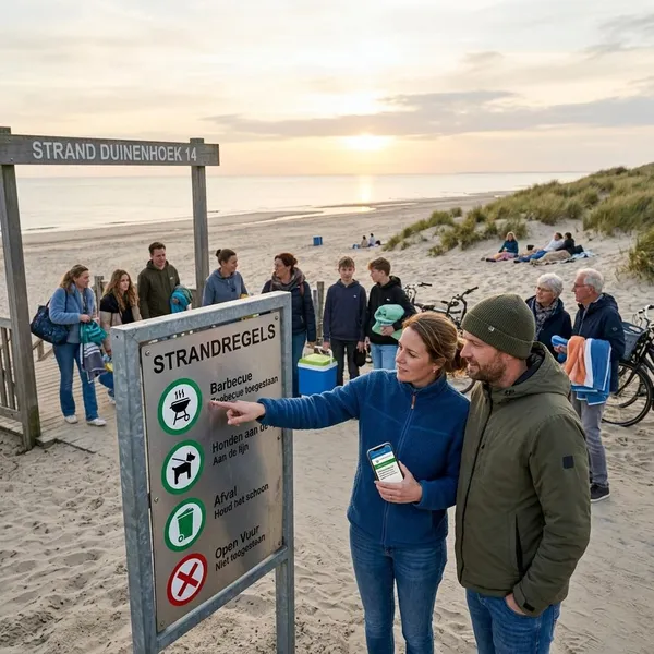 Wanneer mag barbecueën op het strand soms wel