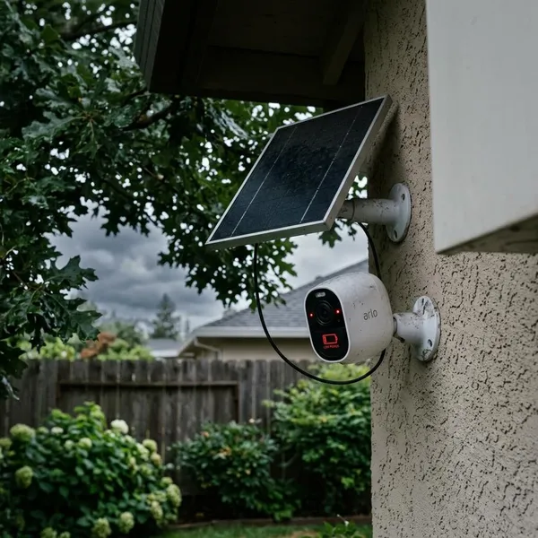 Wanneer is een camera met zonnepaneel handig