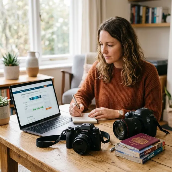 camera verzekeren op reis