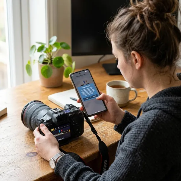 Als wifi in Canon Camera Connect niet werkt