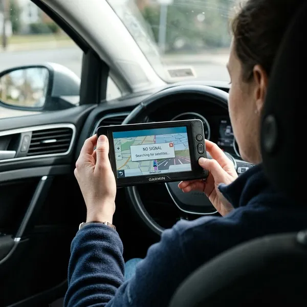 Garmin GPS werkt niet