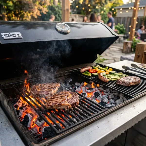 hoe heet wordt een barbecue