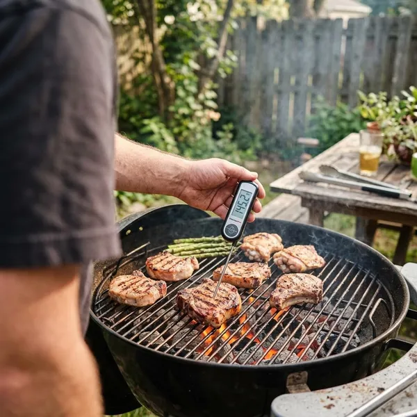 Wanneer is een barbecue heet genoeg