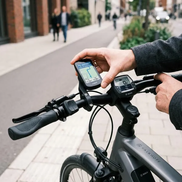 hoe installeer ik mijn GPS van mijn elektrische fiets