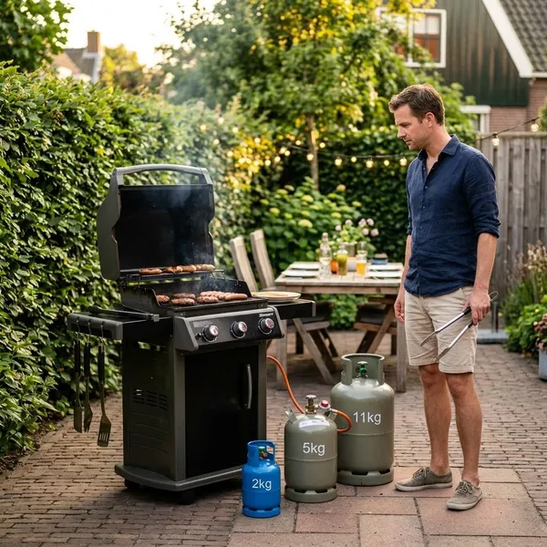 Zo bereken je hoe lang je gasfles meegaat