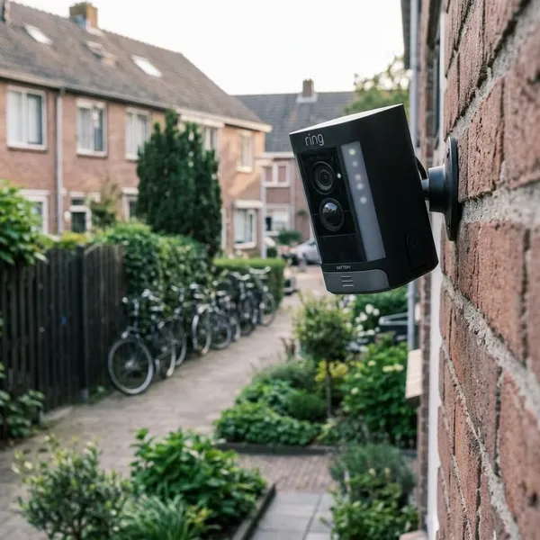 hoe lang gaat batterij ring camera mee