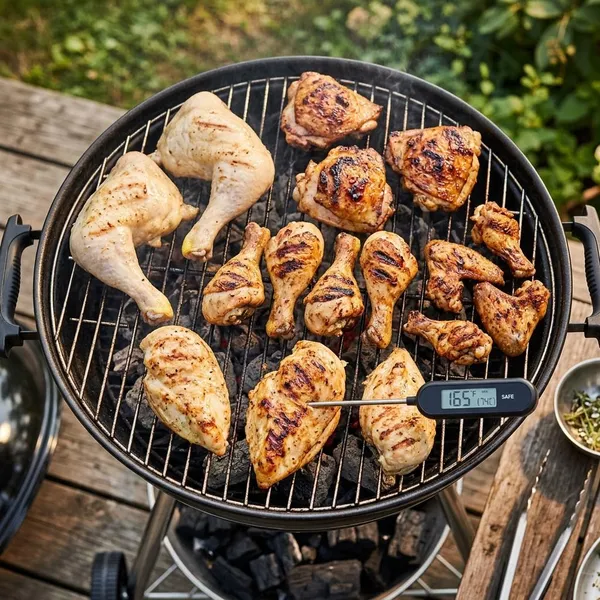 Wanneer is kip veilig gaar