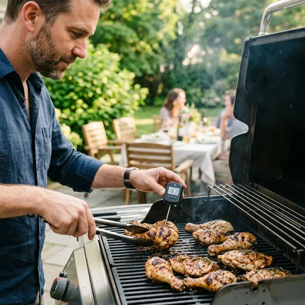 Waarom verschilt de BBQ-tijd per kipstuk?