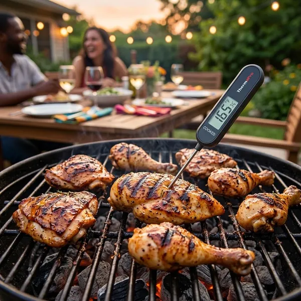 Zo blijft kip sappig op de barbecue