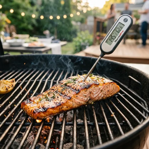 Welke kerntemperatuur heeft zalm nodig