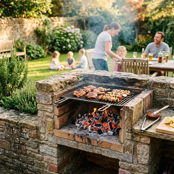 hoe werkt een stenen barbecue