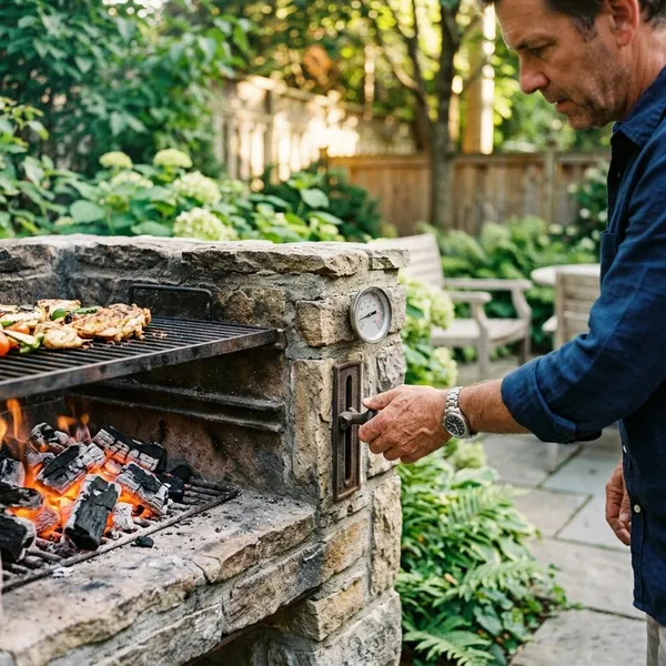 Hoe steek je een stenen barbecue aan
