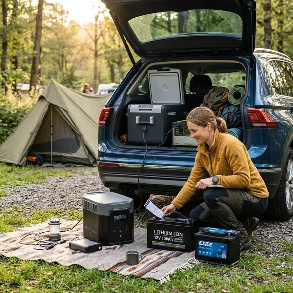 Hoe lang werkt een koelbox op accu