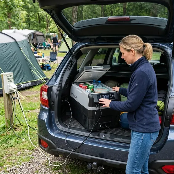 Wat is een koelbox op accu en stroom