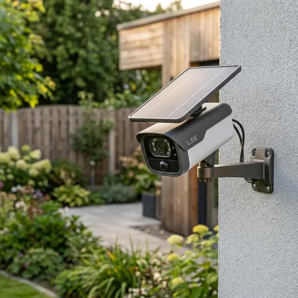 LSC camera met zonnepaneel in Nederland