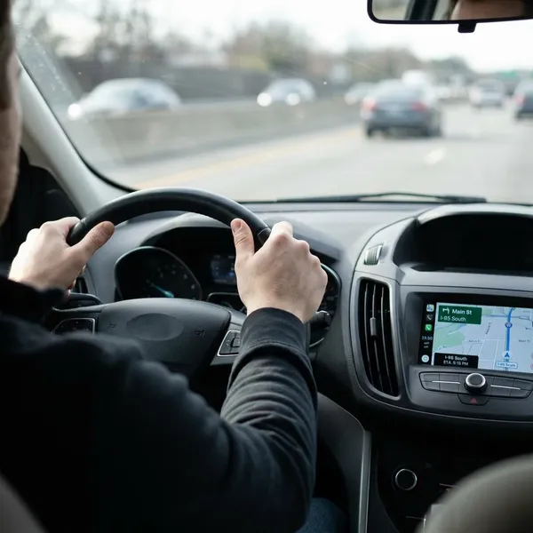 GPS veilig gebruiken in de auto
