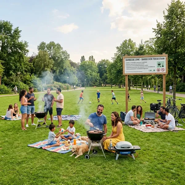 Waarom barbecueën in het park vaak beperkt is