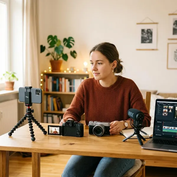 vlog camera voor beginners