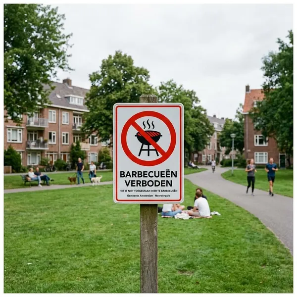 Waar mag je openbaar barbecuen