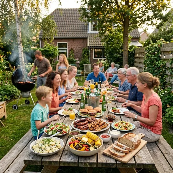 wat eet je bij barbecue