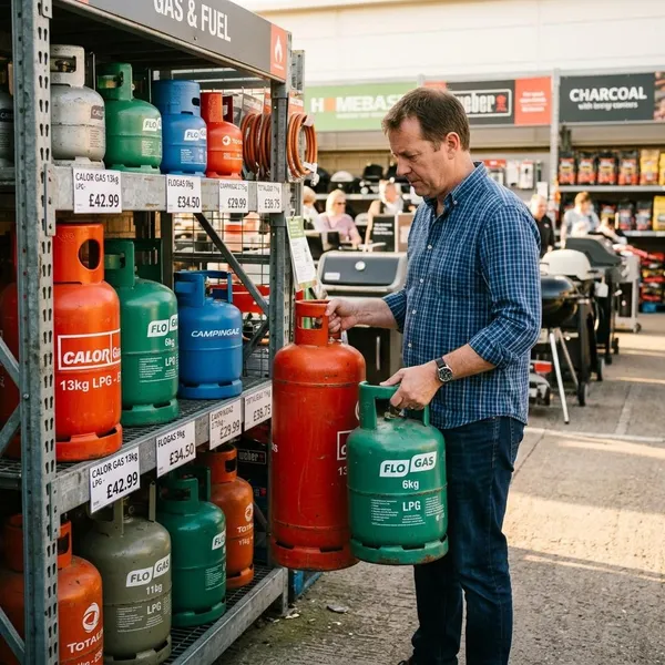 Wat kost een gasfles voor de barbecue