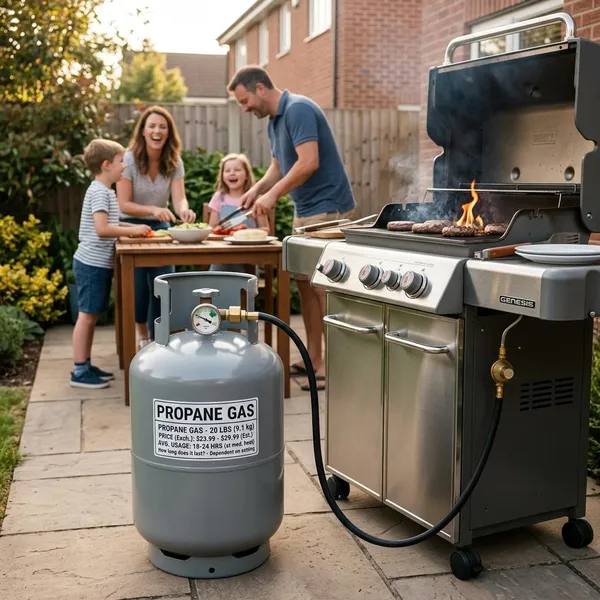 Welke gasflesmaat past bij jouw barbecue